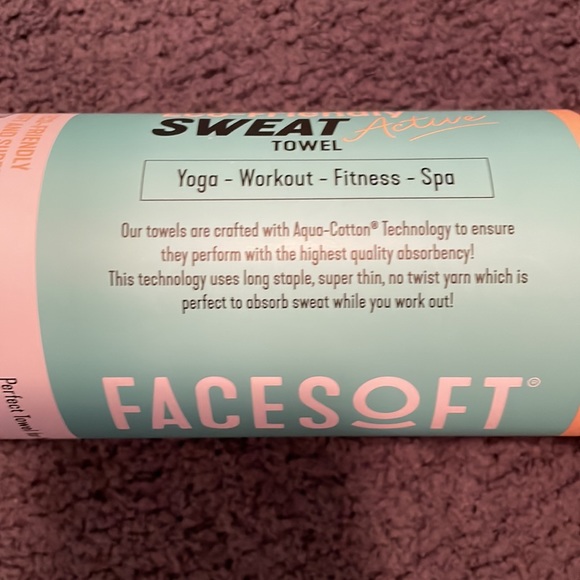 Face Soft brand workout towel! - Picture 4 of 6